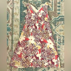 Super cute Old Navy Boho floral print girls size 6 dress